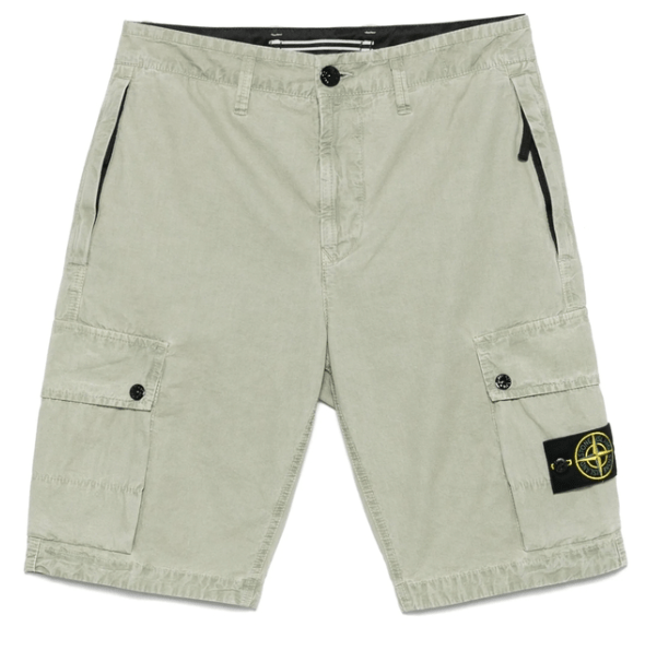 Stone Island Green Shorts
