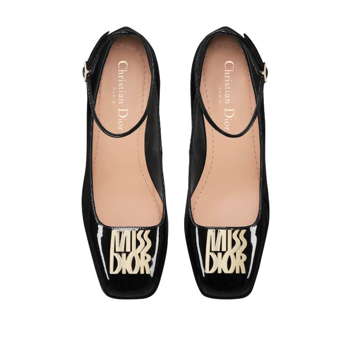 Miss Dior pumps Black patent calfskin