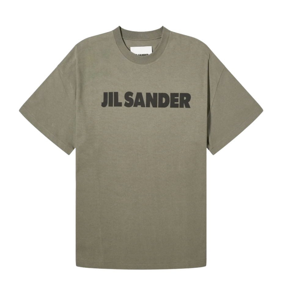 Jil Sander Logo T-Shirt Thyme Green