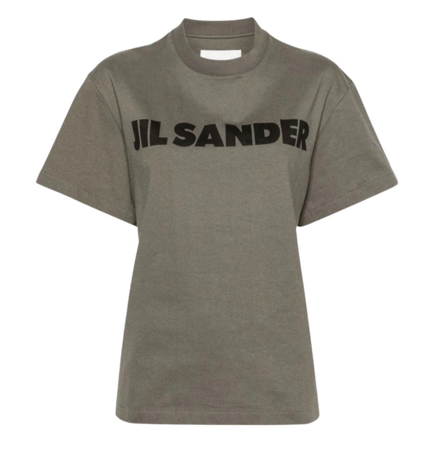 (W) Jil Sander Logo T-Shirt Thyme Green