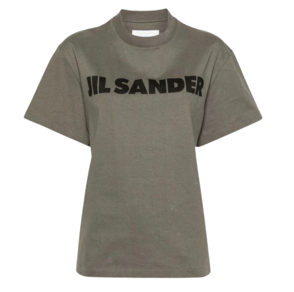 (W) Jil Sander Logo T-Shirt Thyme Green