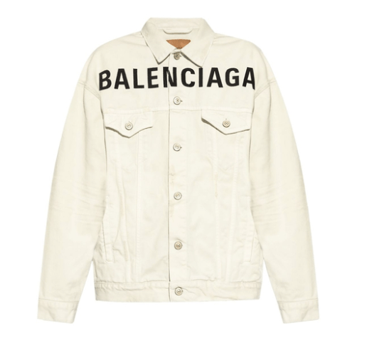 Balenciaga white jacket