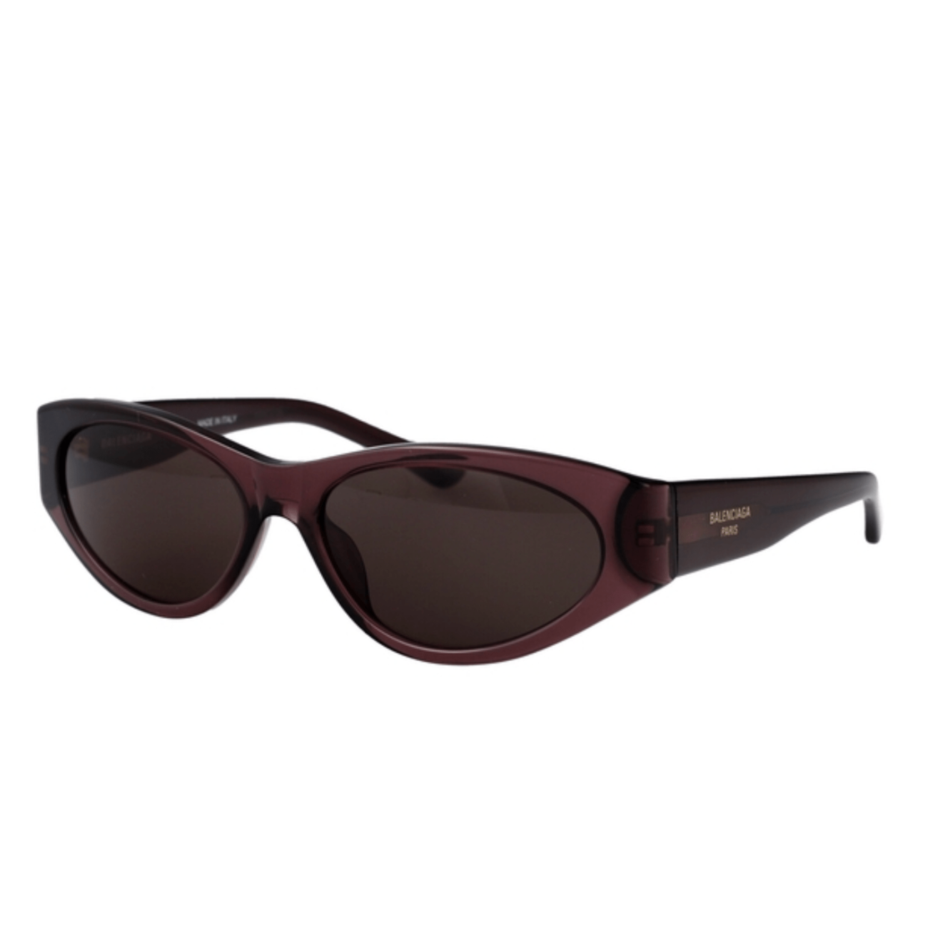 Logo Temple Cat Eye Sunglasses