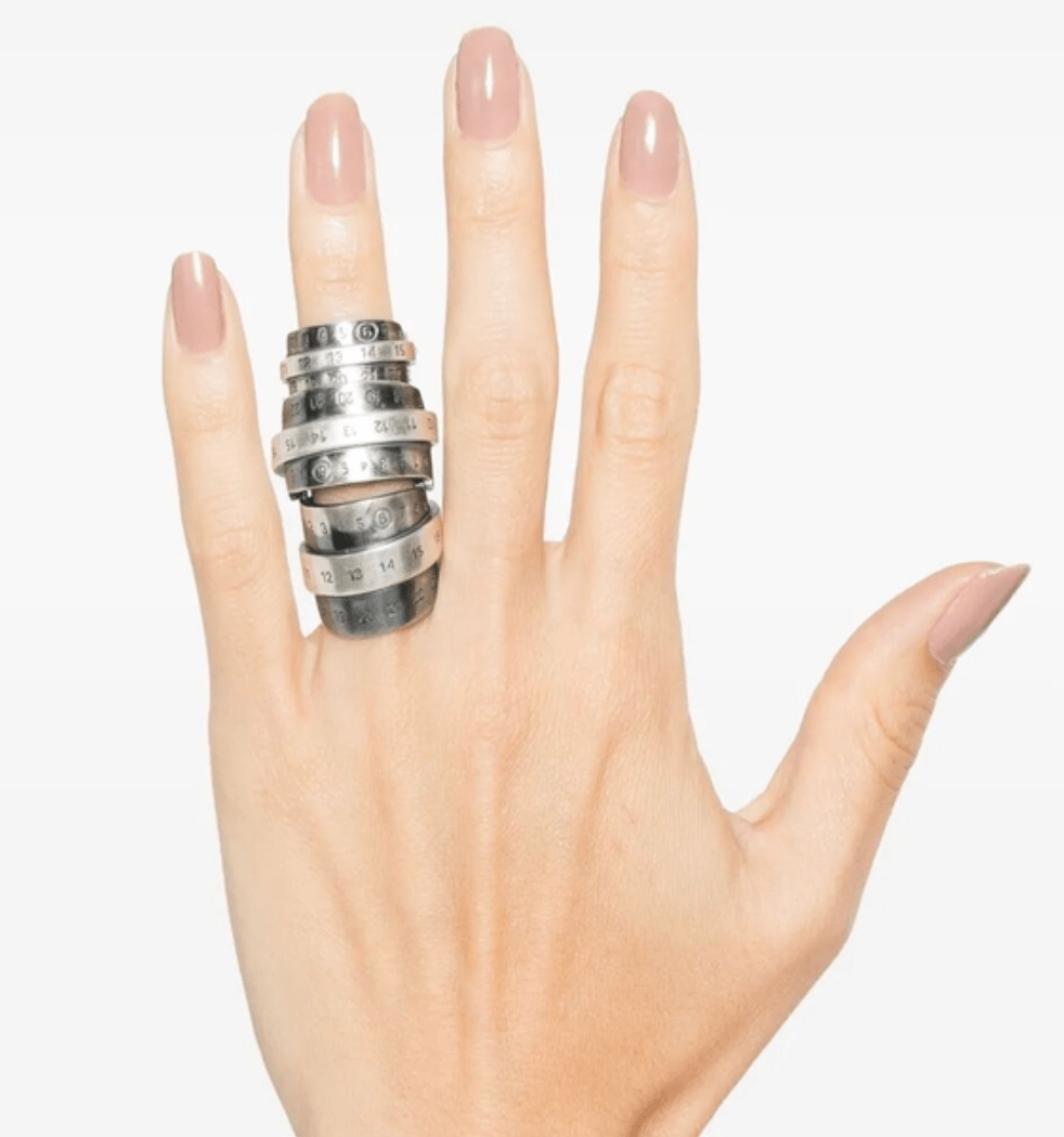 MM6 Maison Margiela Silver Ring