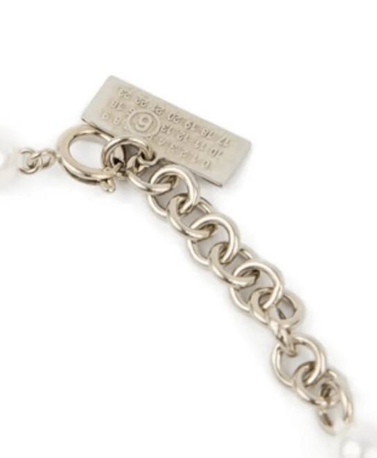MM6 Maison Margiela White Necklace