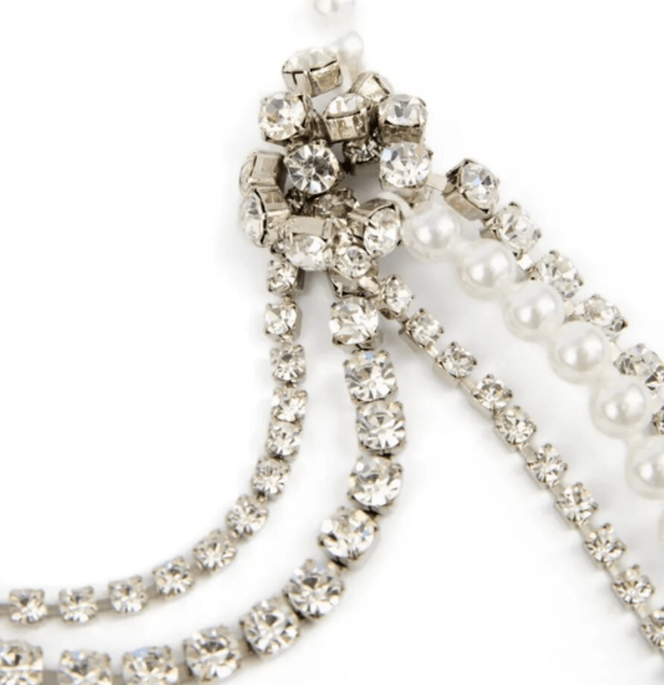 MM6 Maison Margiela White Necklace