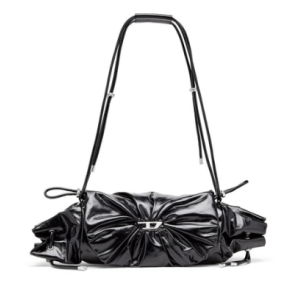 SCRUNCH D LOGO SHOULDER M BAG