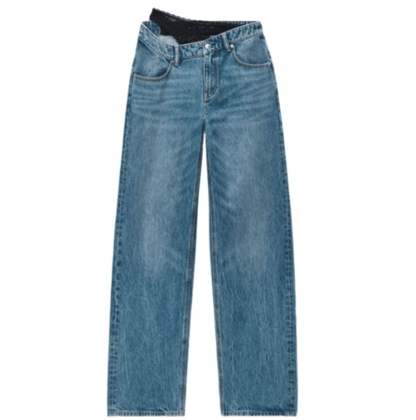 Alexander Wang Blue Denim Pants