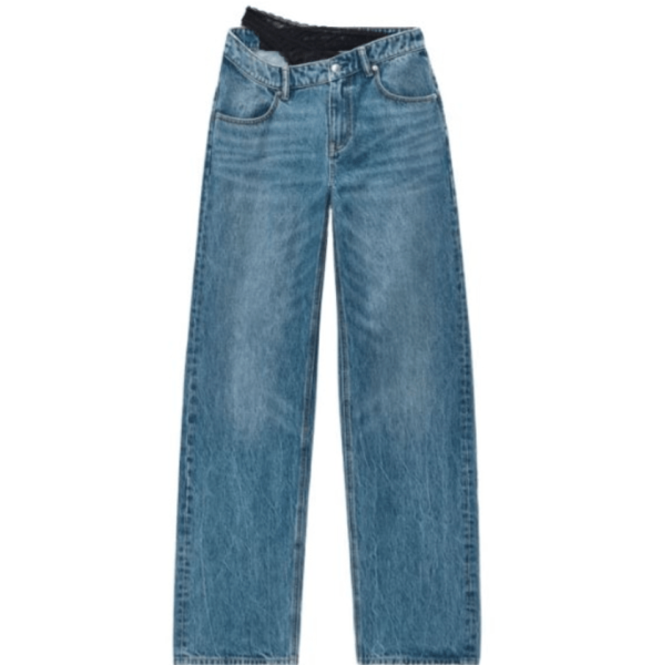 Alexander Wang Blue Denim Pants
