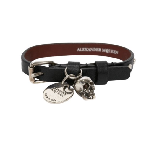 Alexander McQueen Skull Bracelet Black