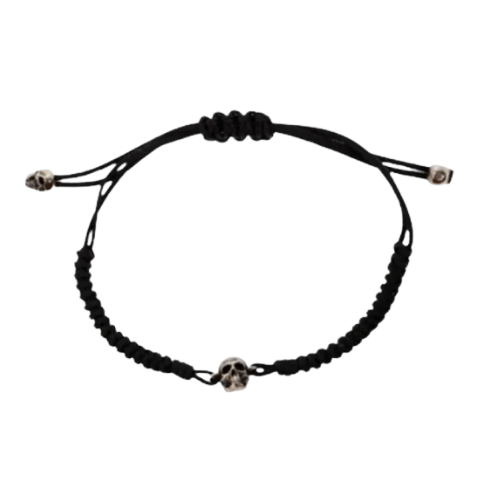 Alexander McQueen Skull Bracelet Black