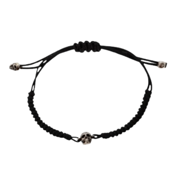 Alexander McQueen Skull Bracelet Black