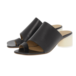 Maison Margiela Black Sandals Heel