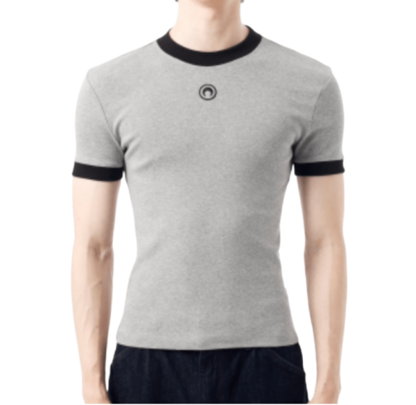 Moon Logo Jersey Fit T-Shirt Grey 