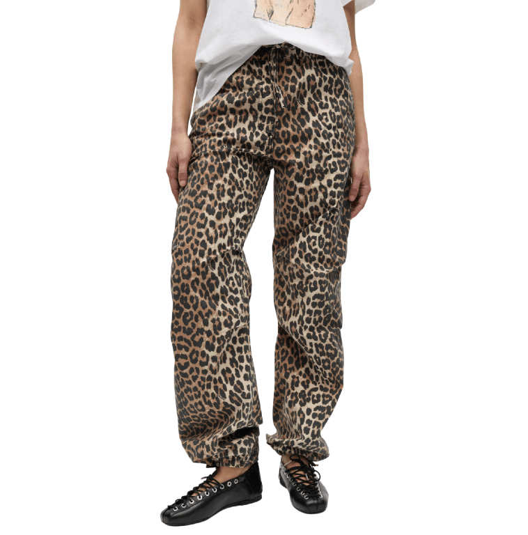 25SS LEOPARD IZEY JEANS 