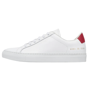 Retro Sneakers - White Red