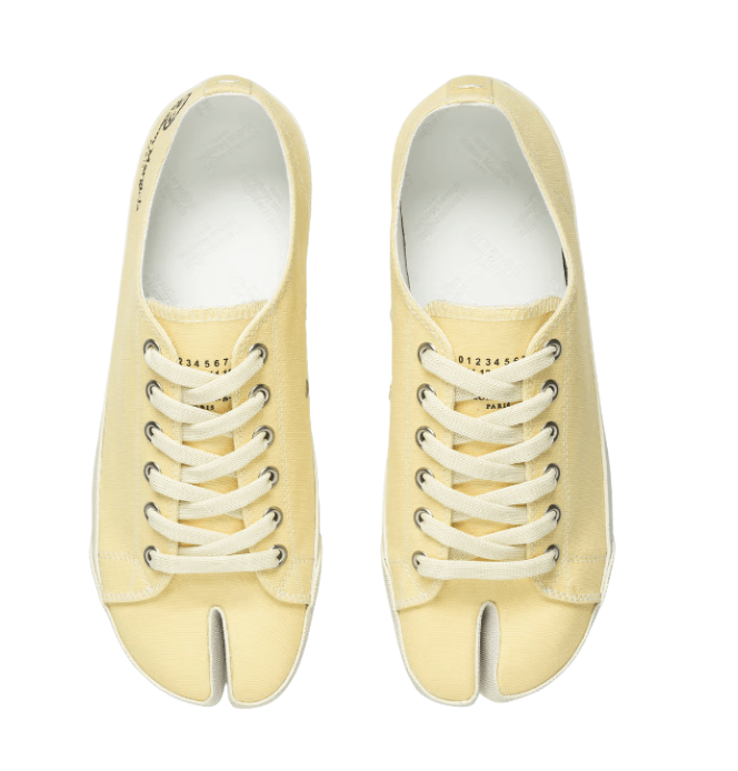 Maison Margiela Tabi Low Light Yellow