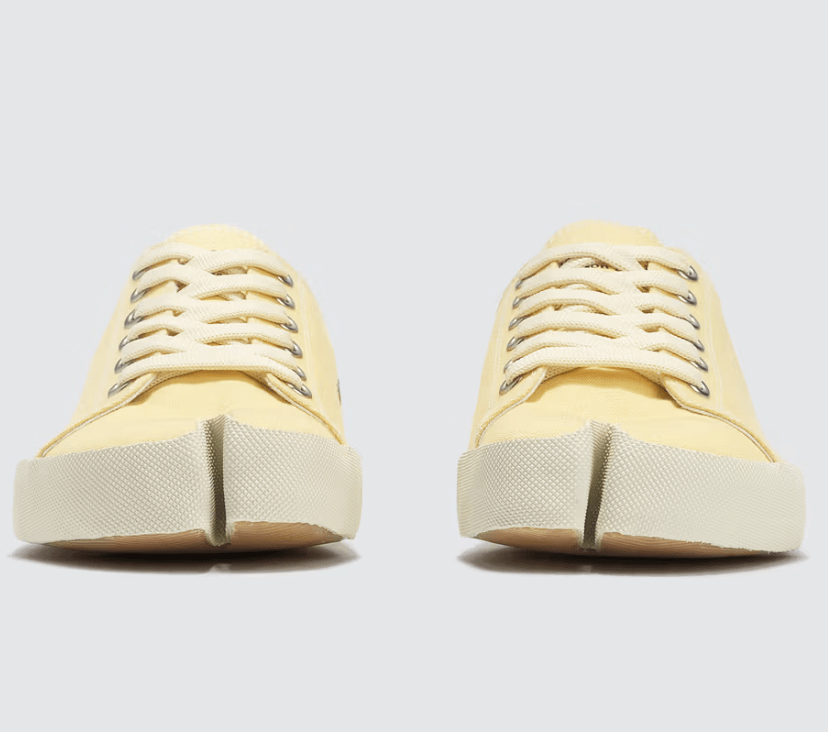 Maison Margiela Tabi Low Light Yellow