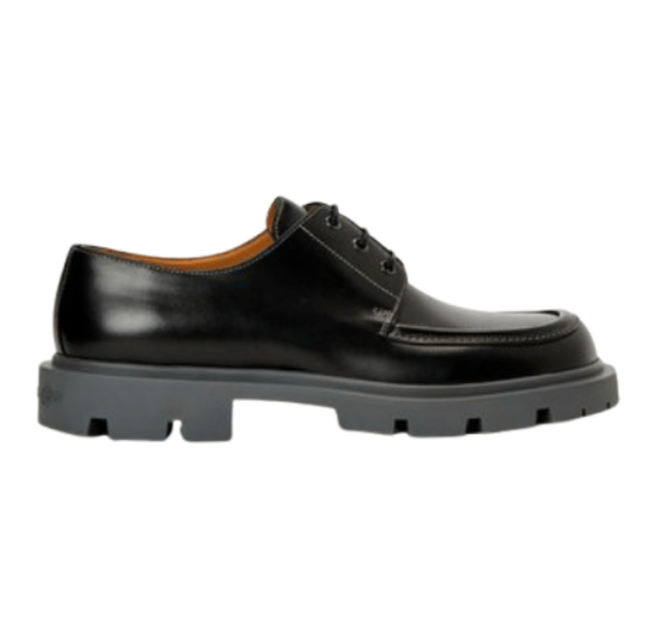 Maison Margiela Rubber Sole Leather Derbies Black