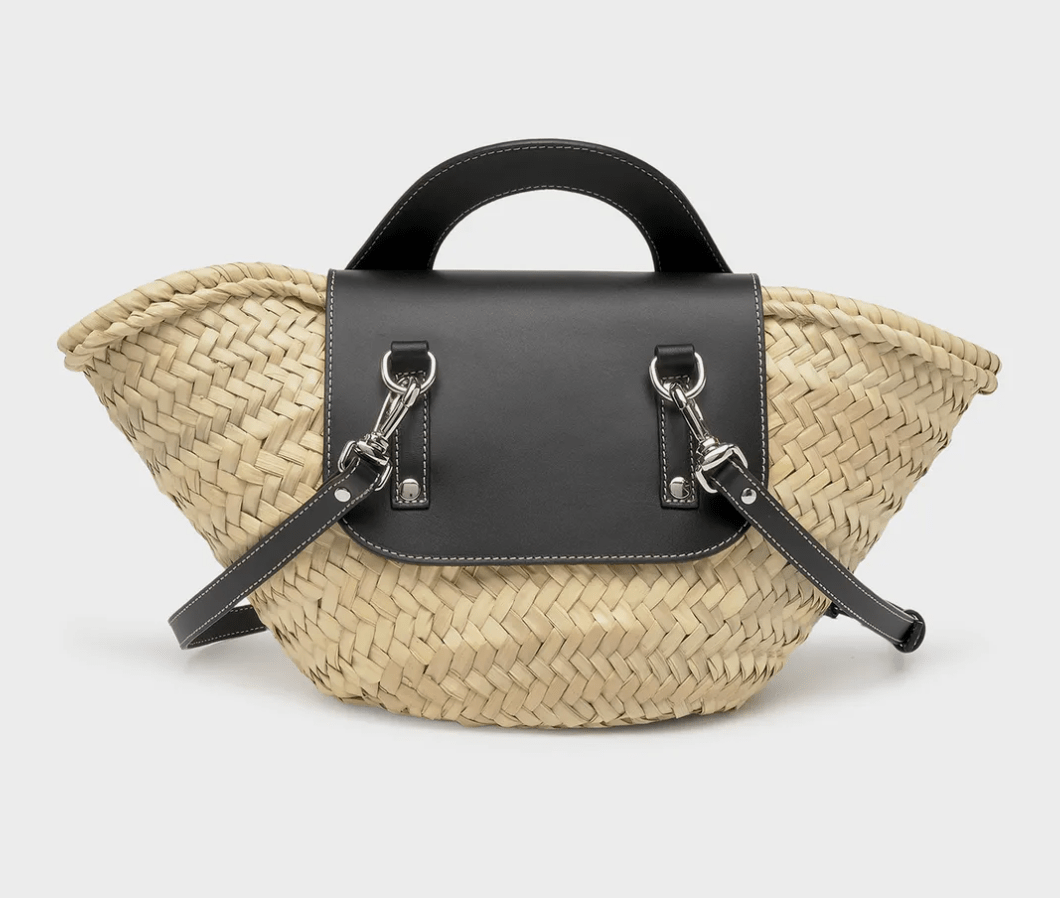 Alkeria Tote Bag - Beige:Black / WBS22ALQU001