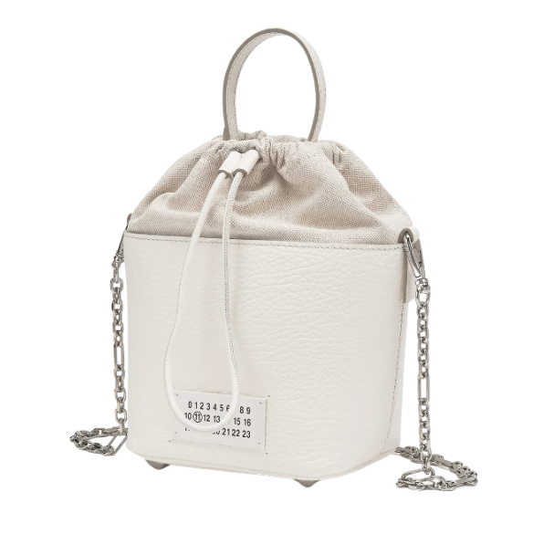 5AC BUCKET BAG - WHITE