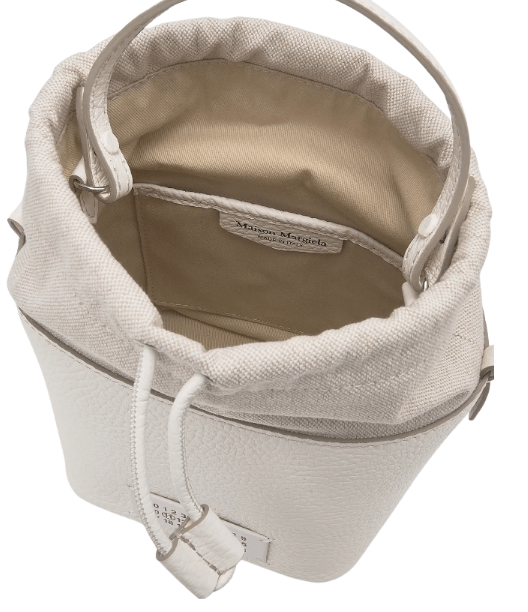 5AC BUCKET BAG - WHITE