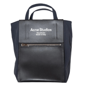 Acne Studios Baker Out Mini Tote Bag Black
