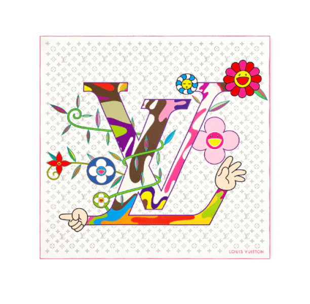 Louis Vuitton X Takashi Murakami Monogram Superflat Square 