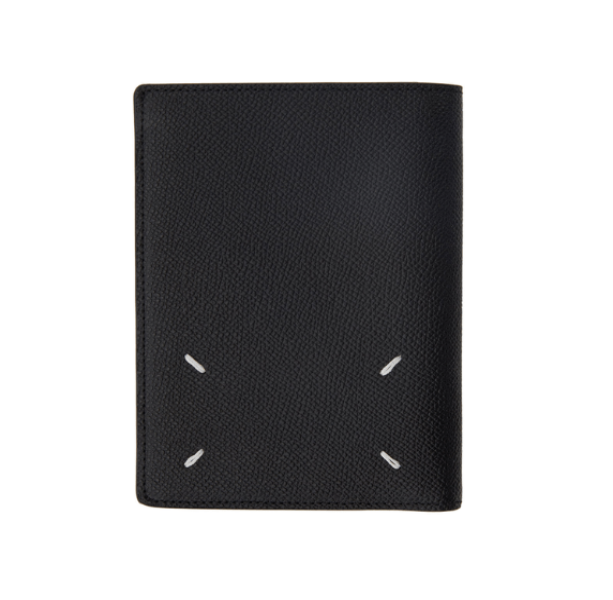 MAISON MARGIELA FOLD OVER WALLET BLACK 
