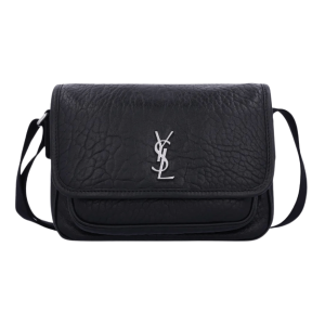 Small Monogram Niki Crossbody Bag - Black:Silver 