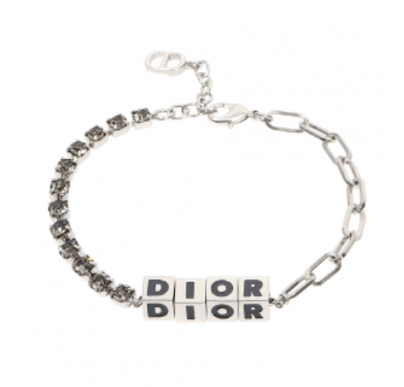 Dior Cube Bracelet Silver