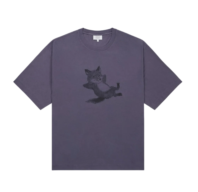 Chilex Fox Print Short Sleeve T-Shirt - Pig 