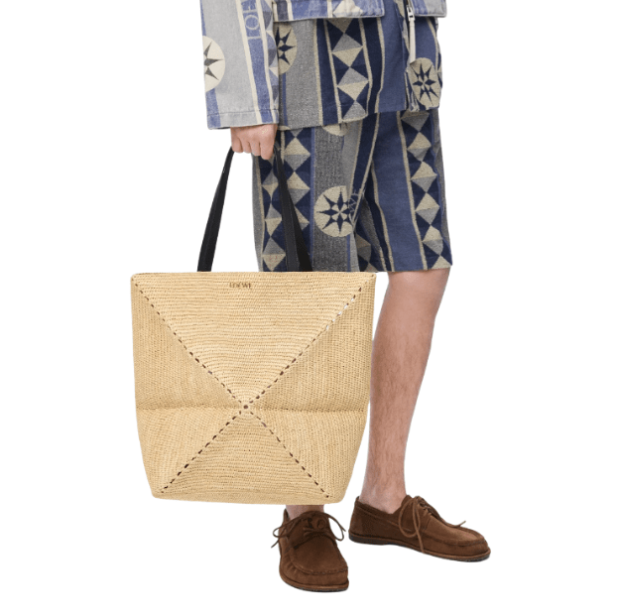 Puzzlefold Tote XL (Raffia)