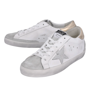 (W) Superstar Gold Tab Sneakers - White Ice