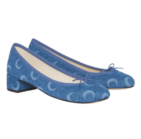 MOON LASER DENIM REPETTO CAMILLE LIGHT BLUE