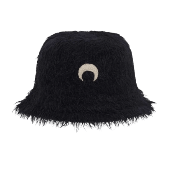  WILD PUFFY KNIT BUCKET HAT 