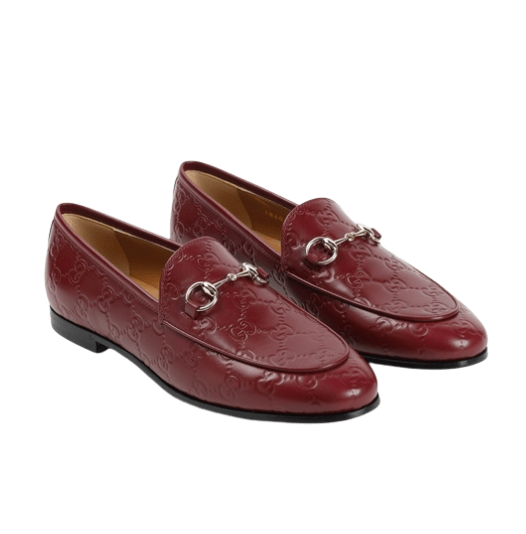 Gucci burgundy loafers