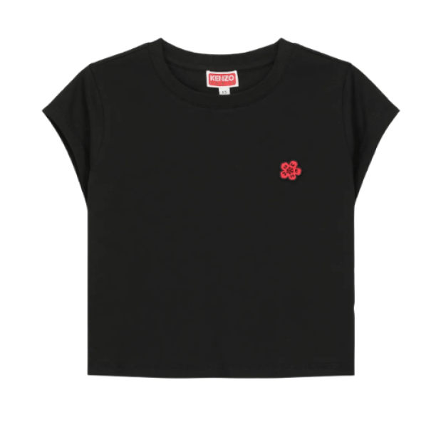 KENZO Boke Crest Micro Short Sleeve T-Shirt - Black