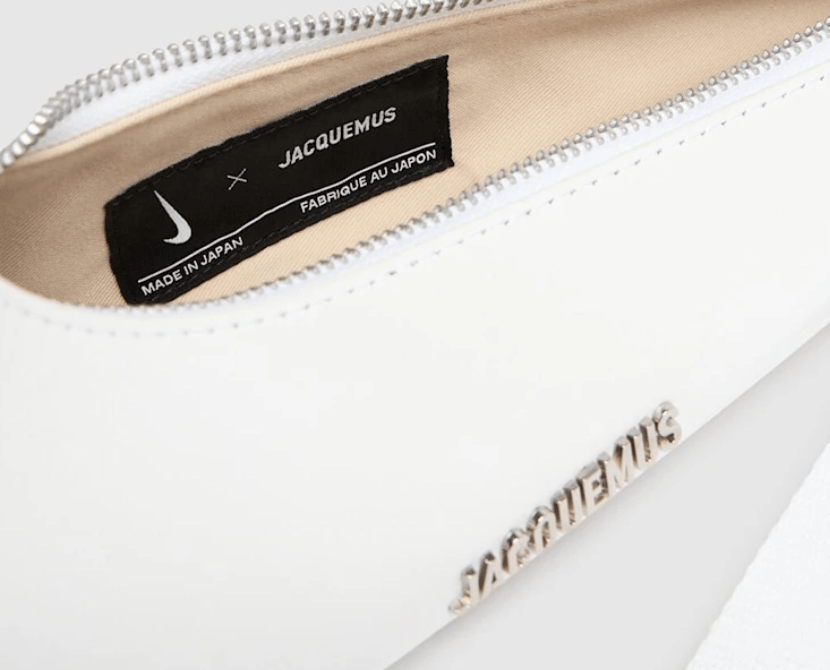 Jacquemus x Nike Le sac Small Swoosh Bag White