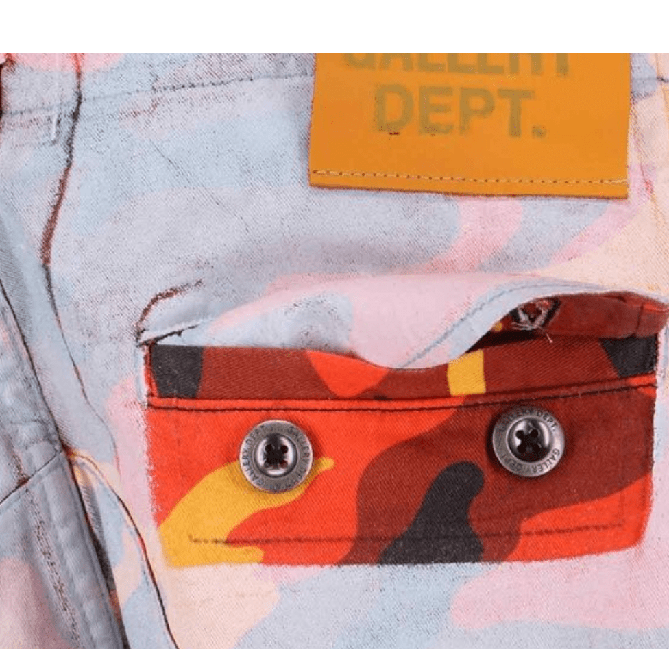 GALLERY DEPT. Camouflage Shorts