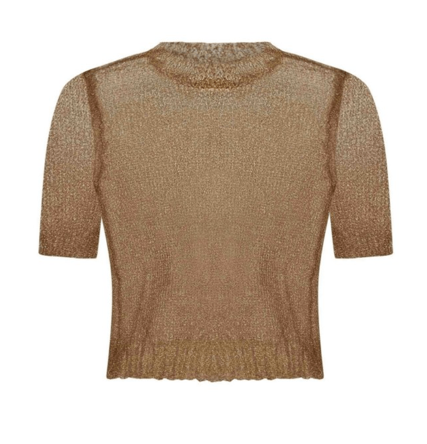 Maison Margiela Knit Short-Sleeved Top