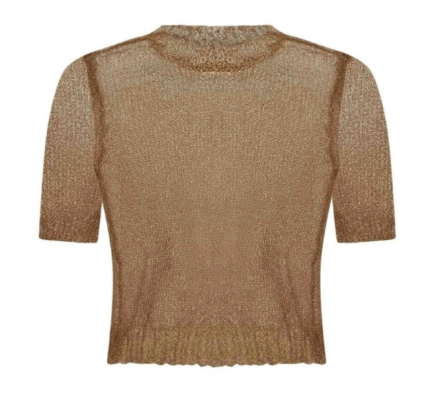 Maison Margiela Knit Short-Sleeved Top