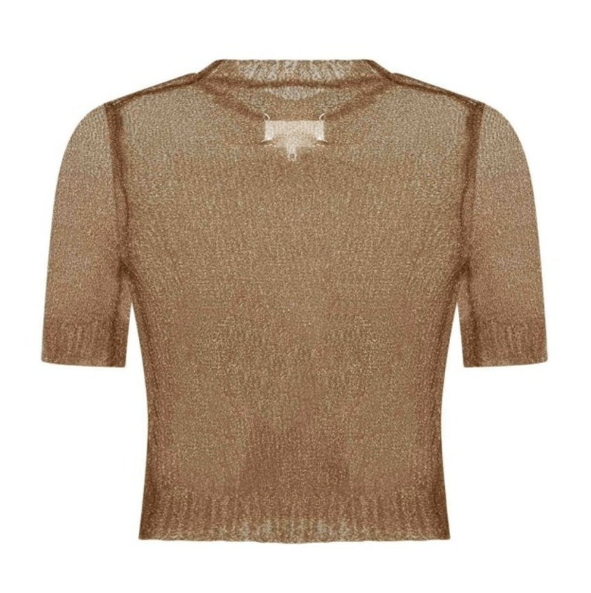 Maison Margiela Knit Short-Sleeved Top