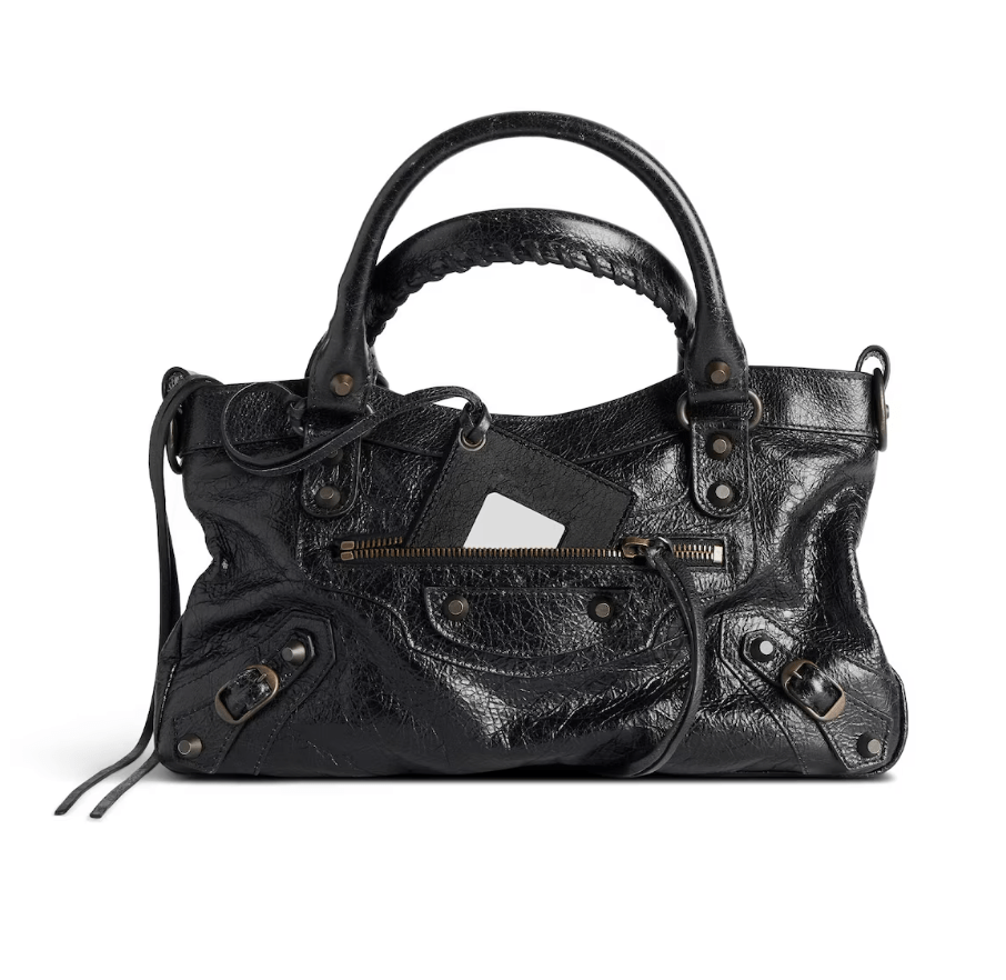 Balenciaga Le Cagole City First Tote Bag - Black