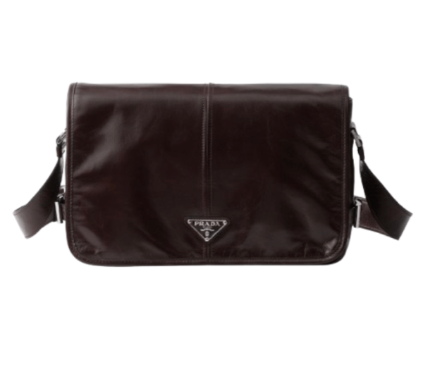 PRADA Leather Shoulder Bag 