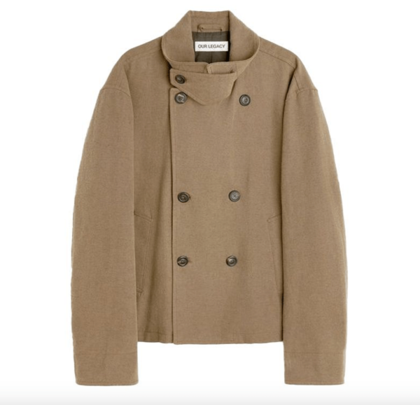 OUR LEGACY Dispatch Beige Peacoat