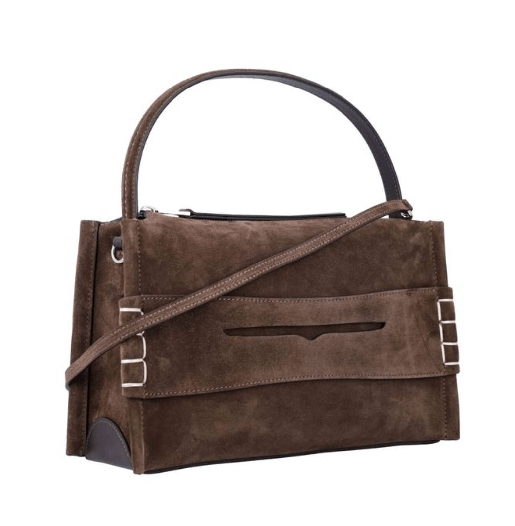 JW ANDERSON Loafer Suede Shoulder Bag