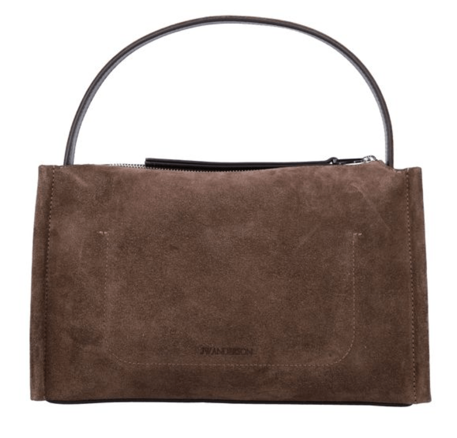 JW ANDERSON Loafer Suede Shoulder Bag