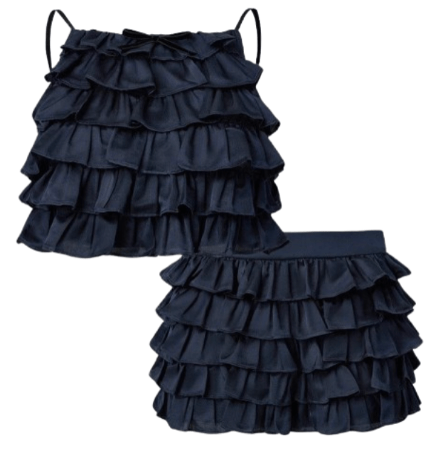 (W) Haus Nowhere x Shushu/Tong Pajama Tank Top Two Piece Black
