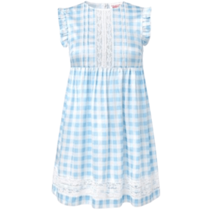 (W) Haus Nowhere x Shushu/Tong Pajama One Piece Blue Check